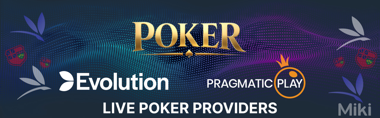 Miki live poker providers