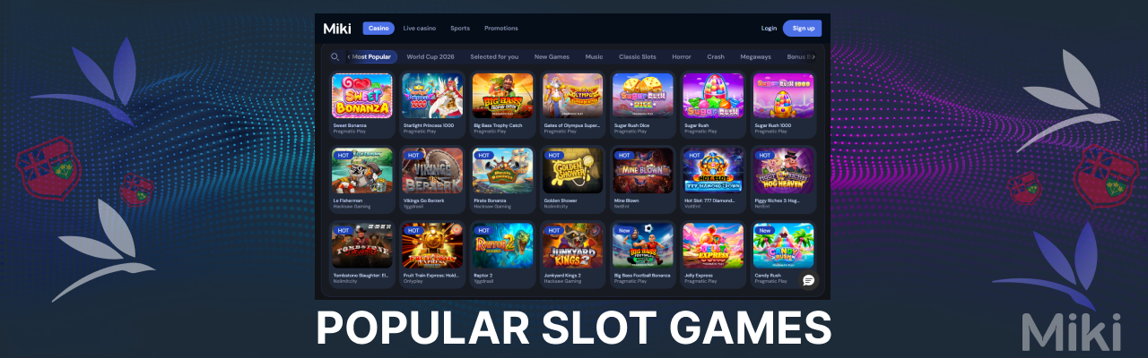 Miki slot games
