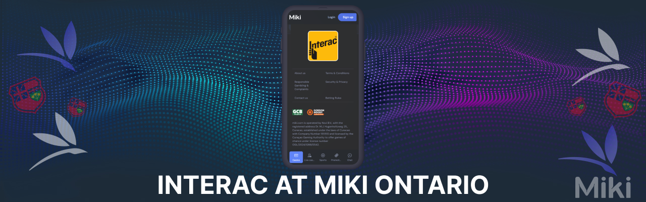 Interac at miki ontario
