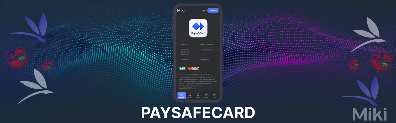 Miki casino paysafecard
