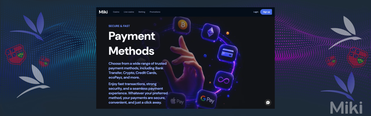 Payment methods comparison
